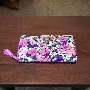 Vera Bradley Purple Floral Wallet